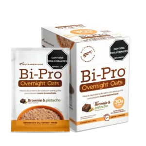 BIPRO OVERNIGHT OATS O AVENA PROTEICA CREMOSA NUTRAMERICAN PHARMA UPN