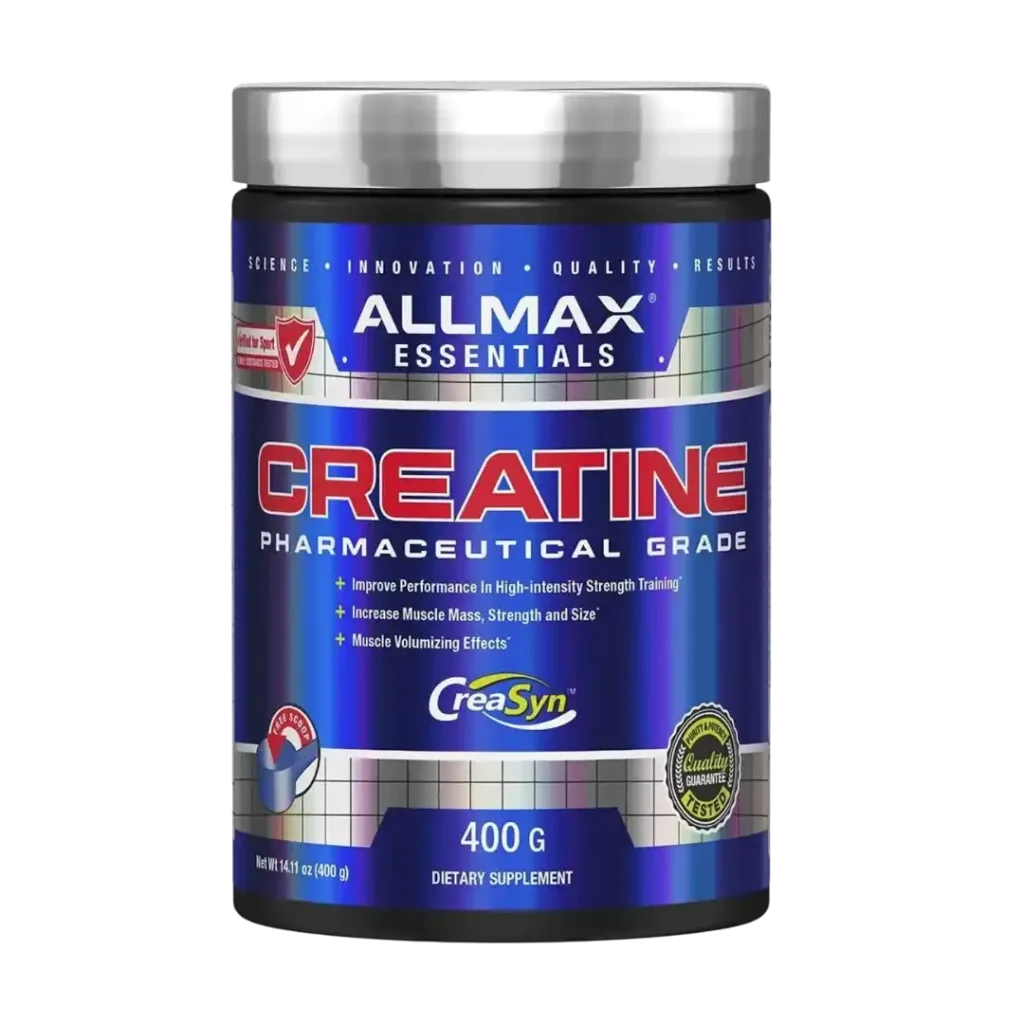 CREATINE MONOHYDRATE  CREATINA MONOHIDRATADA  PHARMACEUTICAL GRADE ALLMAX ESSENTIALS
