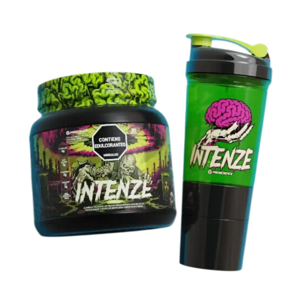 PRE ENTRENO INTENZE ZOMBIE HALLOWEEN PRESENTACION LIMITADA (SABOR MANGO BICHE PRE ENTRENO 30 SERV  + SHAKER + ENVIO GRATIS ) PROSCIENCE