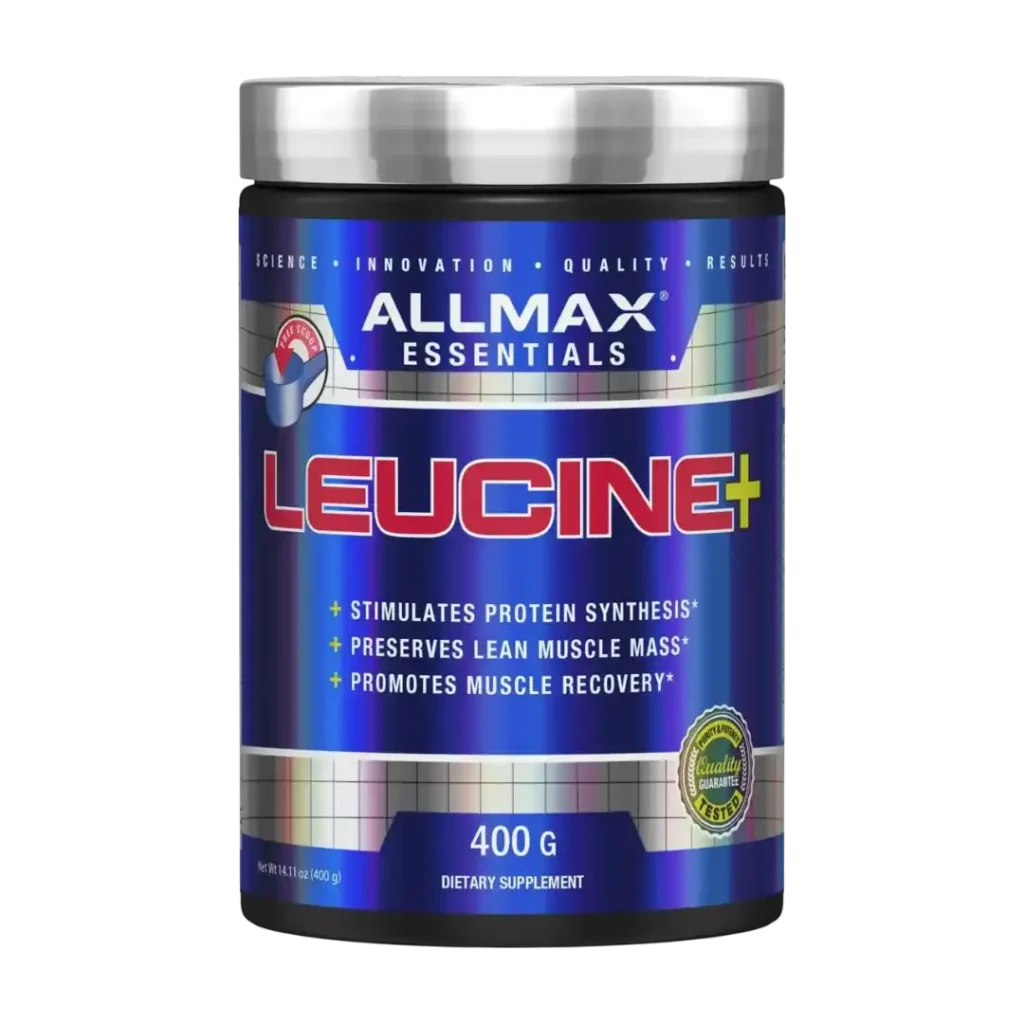 LEUCINE AMINOÁCIDO LEUCINA  + ALLMAX ESSENTIAL